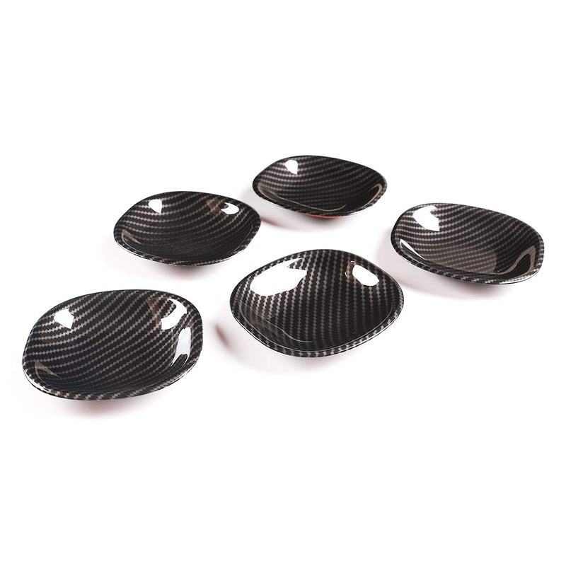 CHEYA ABS Car Exterior Door Handle Bowl Cover Trim Sticker for Mercedes Benz G Class W463 G500 2019-2020 Auto Accessory (Carbon Fiber) - Image 5